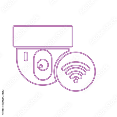 CCTV icon design template