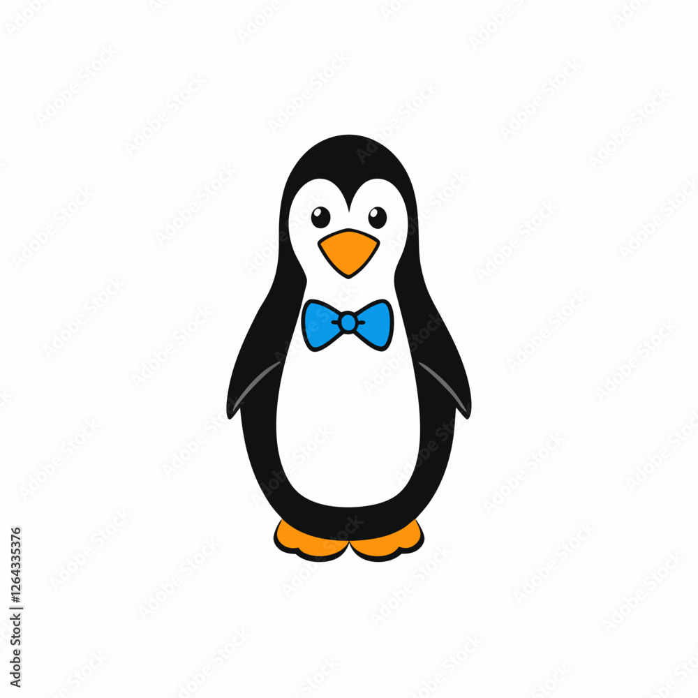 Obraz premium penguin on the snow