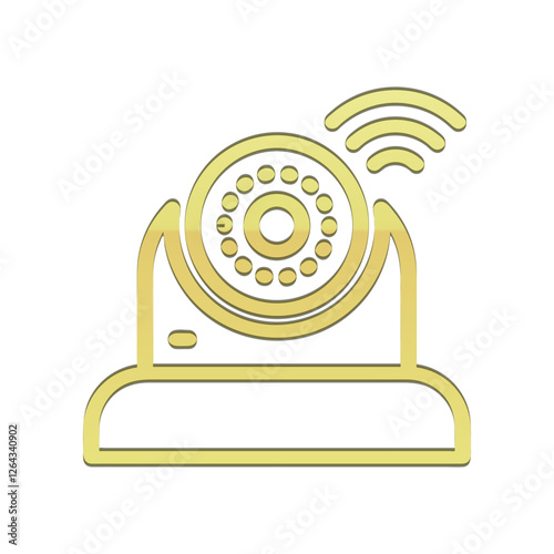 CCTV icon design template