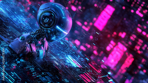 Abstract technology background