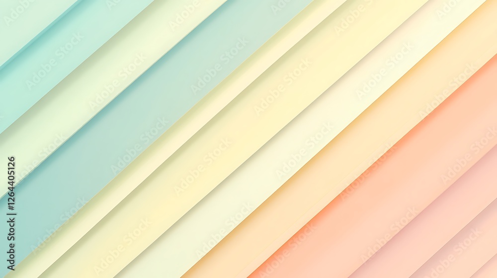 Obraz premium Abstract pastel diagonal stripes background design