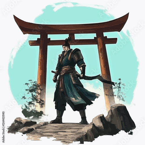 A General under torii