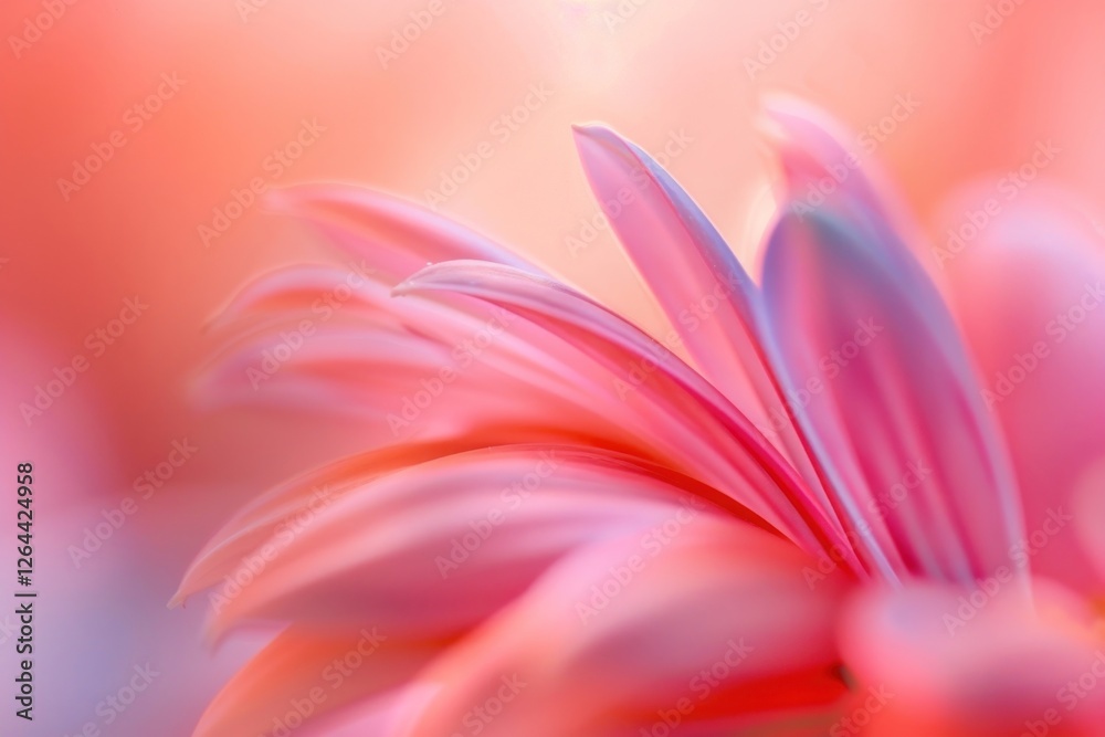 Naklejka premium Flower asteraceae blossom dahlia.