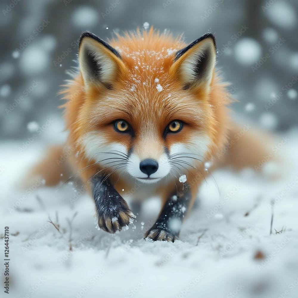 Obraz premium A hyper-realistic image of an animal 