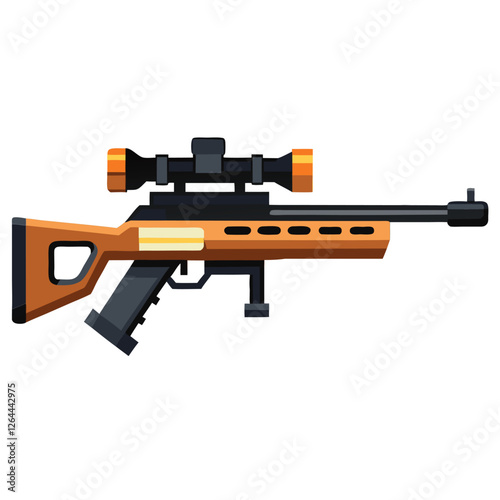 sniper vector image 