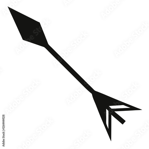 vector illustration of an arrow 