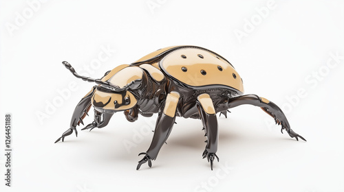 Pale Yellow Spotted Beetle:...