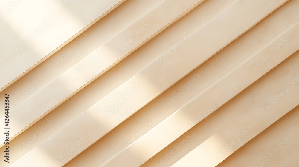 Obraz premium Abstract Beige Diagonal Lines Pattern Background