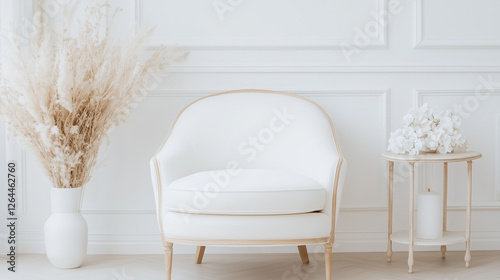 Serene Living Room: A styli...