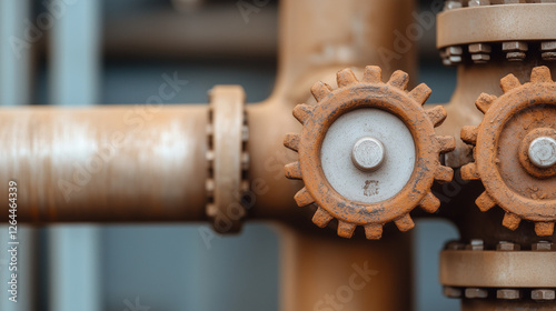 Industrial Cogs: A close-up...
