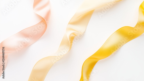 Pastel Ribbon Swirls: Three...