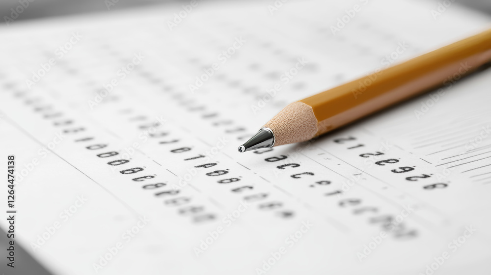 Online testing banner. Concept of e-learning, examination on computer. Vector illustration of monitor with checklist form for exam, survey or quiz, books and hourglass