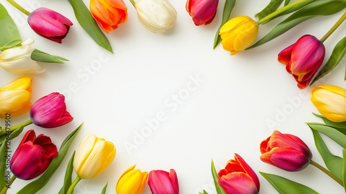 春, フレーム, チューリップ, 花, とぶ, 花束, チューリップ, 自然, ピンク, 花, フレーム, フローラル, 全盛期, 美しさ, 咲く, 植える, 葉, 境界, 植物, まとまる, イースター, バレンタイン, 愛, 日, 黄色, ベクター