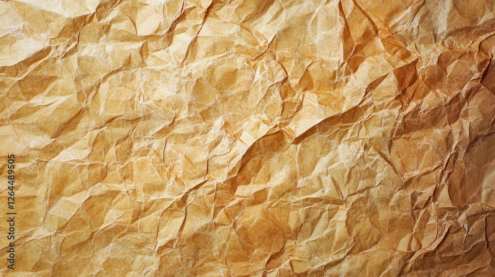 Crumpled brown paper texture background (70) Crumpled brown paper texture background (70)
