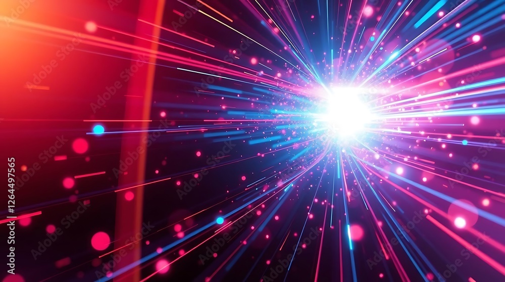 A high-resolution abstract background featuring dynamic light streaks and glowing particles, rendered in a futuristic style with vivid neon colors, emphasizing movement and energy. A high-resolution abstract background featuring dynamic light streaks and glowing particles, rendered in a futuristic style with vivid neon colors, emphasizing movement and energy.