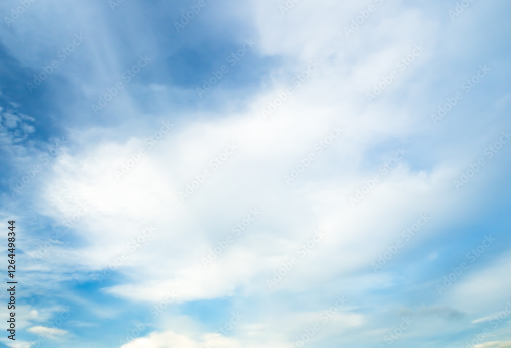 Obraz premium Sky cloud background blue skyline summer white cloudy clear nature spring winter landscape weather sunshine horizon air light eco system wallpaper environment suny pattern backdrop fluffy season