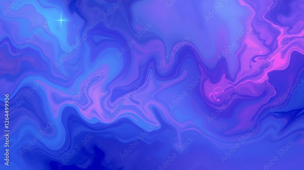 A high-resolution abstract background image featuring swirling nebulae in vibrant blues, purples, and pinks, rendered in a digital painting style with a focus on smooth gradients an. A high-resolution abstract background image featuring swirling nebulae in vibrant blues, purples, and pinks, rendered in a digital painting style with a focus on smooth gradients an.