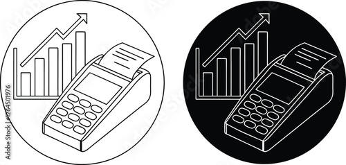 POS System Sales Growth Upward Trend, Increased Revenue, Transactional Data