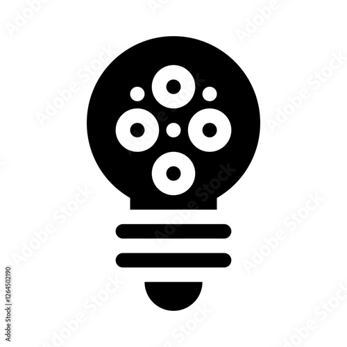 innovation mindset glyph icon