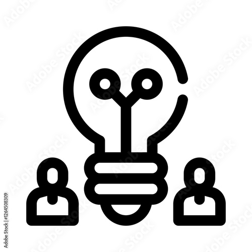 inclusivity line icon