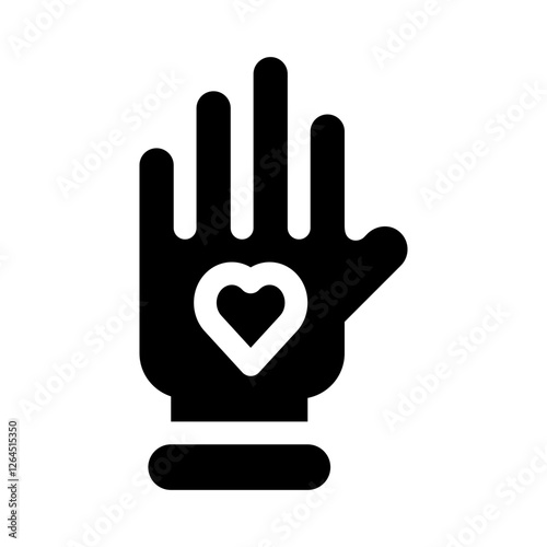 inclusivity glyph icon