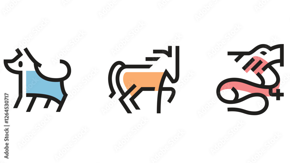 Chinese culture signs and symbols vector icon set Chinese culture signs and symbols vector icon set