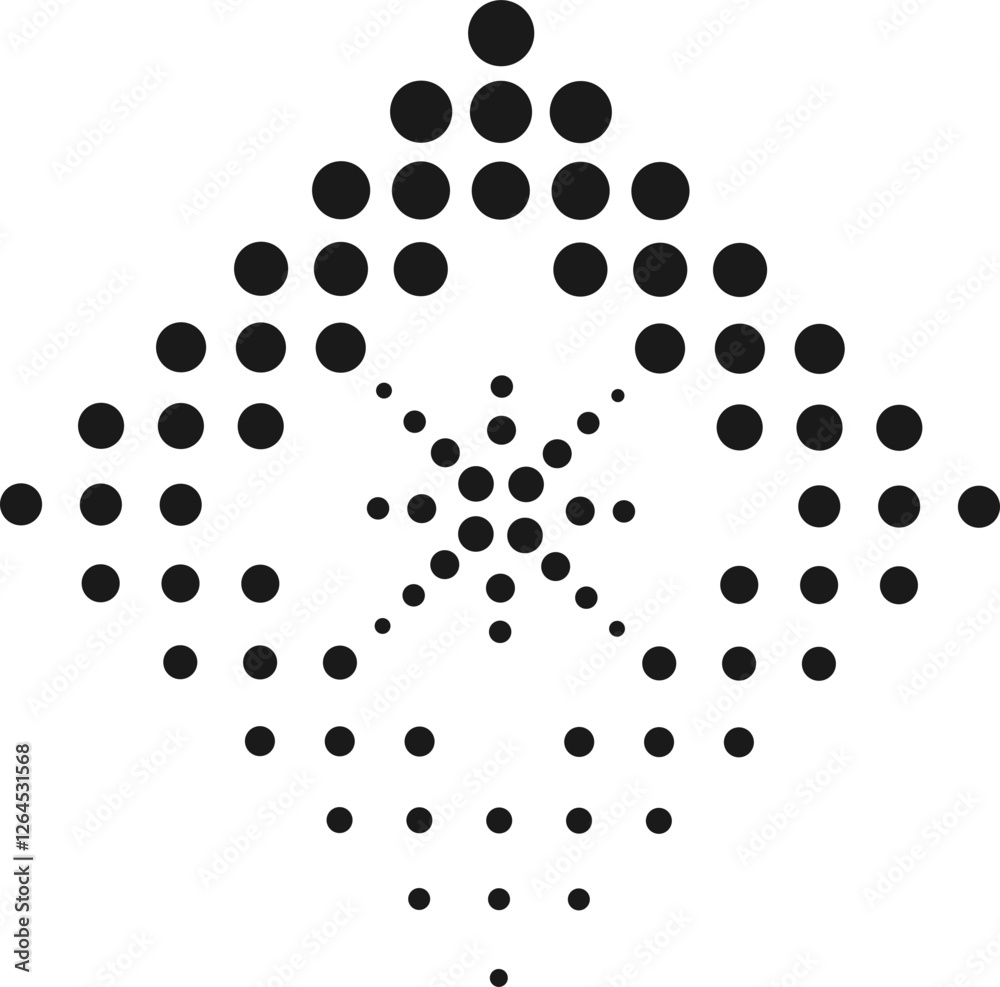 Geometric Dot Shape Element Set Geometric Dot Shape Element Set