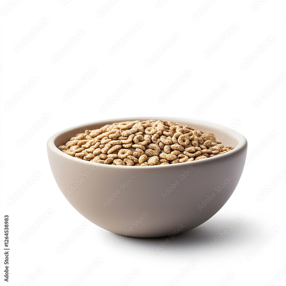 Bowl of Delicious Whole Wheat Cereal Rings Healthy Breakfast Food Image High Resolution Studio Shot Brown Beige Cereal Oats Meal Dish Grain Snack Bowl of Delicious Whole Wheat Cereal Rings Healthy Breakfast Food Image High Resolution Studio Shot Brown Beige Cereal Oats Meal Dish Grain Snack