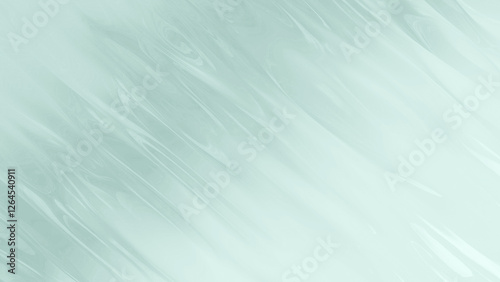 Fluid Dynamics Abstract Background in Light Teal Color