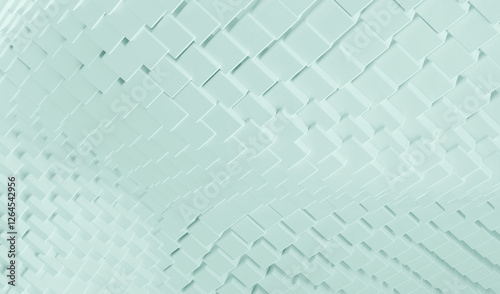 Geometric Light Teal Color Shapes and Patterns Abstract Background for Bold Designs