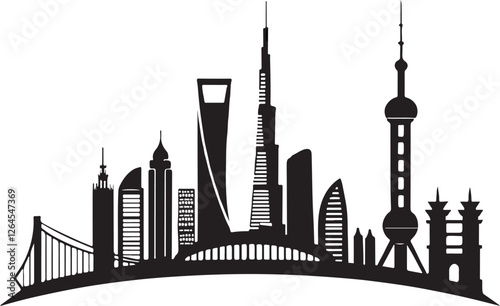  These designs can feature modern skyscrapers, historical landmarks, or futuristic cityscapes in various styles, including minimalist, silhouette, colorful, or abstract.