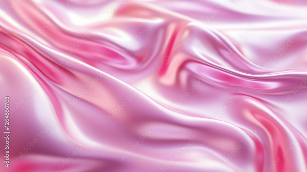 Obraz premium Banner with gentle digital waves in the middle.