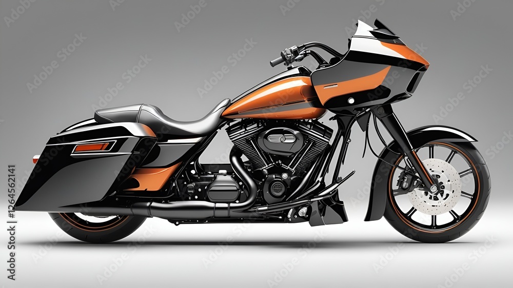 motorcycle vector art, road glide illustration, black and orange motorcycle, sleek motorcycle design, side view motorcycle, professional vector illustration, motorcycle vector flat art, racing motorcy motorcycle vector art, road glide illustration, black and orange motorcycle, sleek motorcycle design, side view motorcycle, professional vector illustration, motorcycle vector flat art, racing motorcy