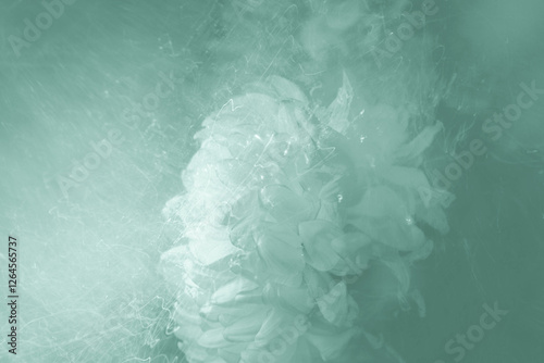Light Teal Noise and Static Abstract Background for Modern Designs