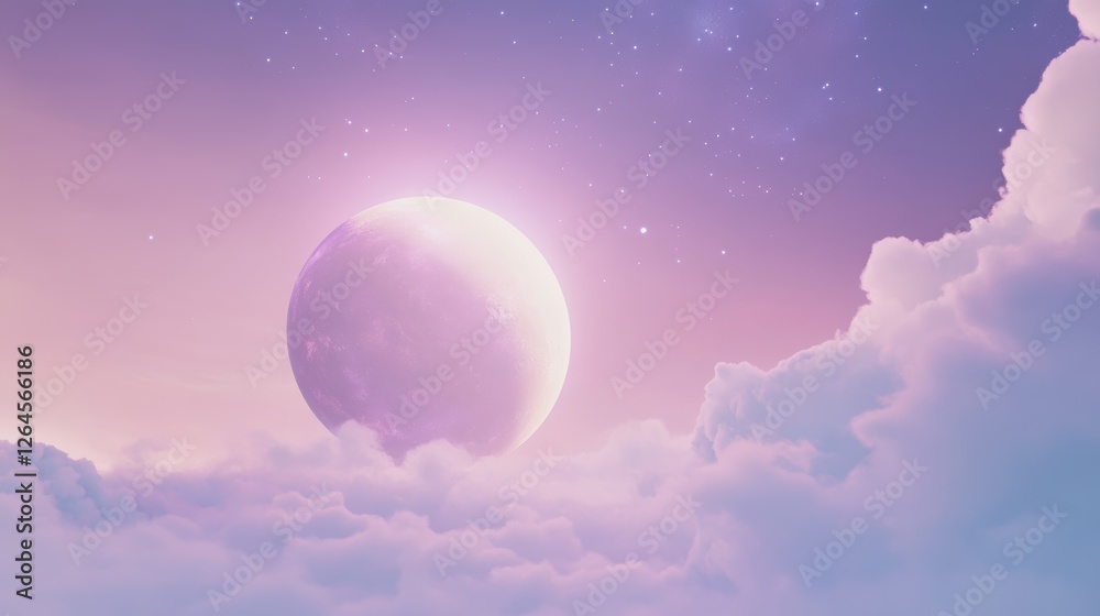 Moonlit Clouds at Twilight: Dreamy Night Sky with Stars, Ethereal Atmosphere, and Cosmic Beauty for Digital Art and Fantasy Backgrounds Moonlit Clouds at Twilight: Dreamy Night Sky with Stars, Ethereal Atmosphere, and Cosmic Beauty for Digital Art and Fantasy Backgrounds