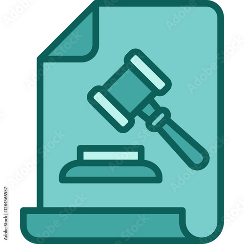 Court Order solid icon