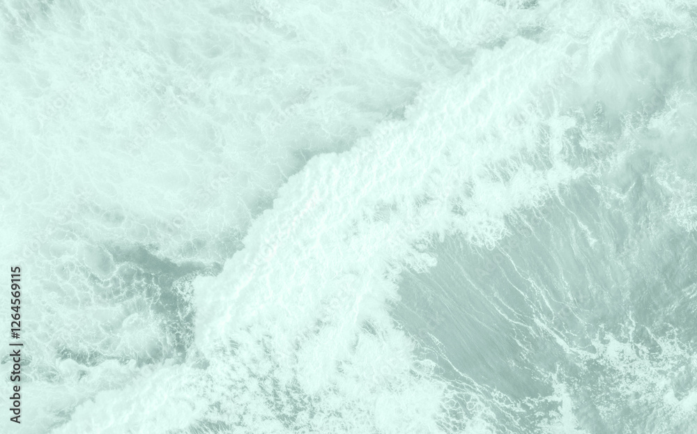 Fototapeta premium Light Teal Noise and Static Abstract Background for Modern Designs