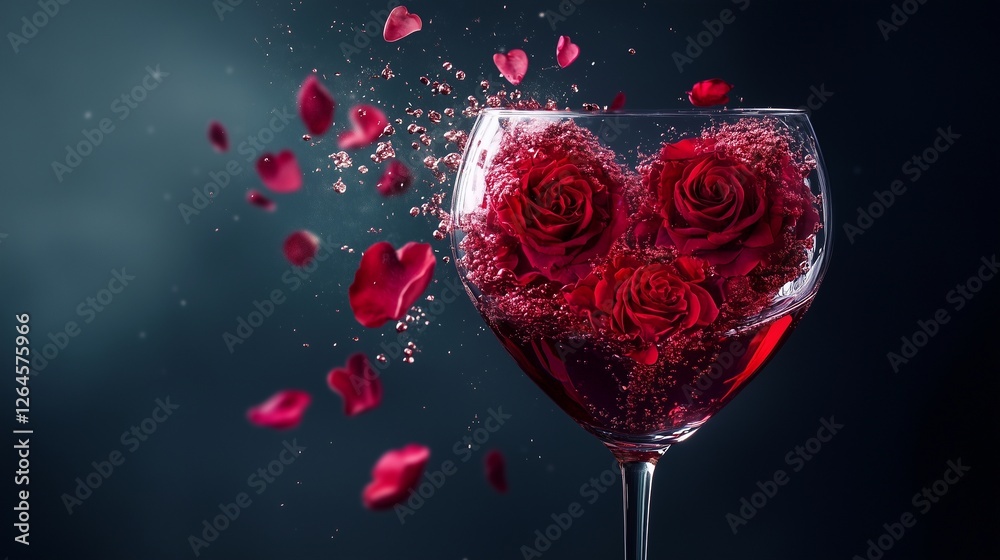 A 1950s-inspired Valentine picnic with a checkered blanket, wine, and fresh roses on a sunny day 4
