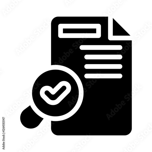 honesty glyph icon