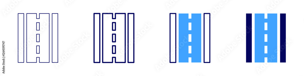 Road assistance icon in 4 different styles. Thin Line, Line, Bold Line, Duotone. Duotone style. Editable stroke Road assistance icon in 4 different styles. Thin Line, Line, Bold Line, Duotone. Duotone style. Editable stroke
