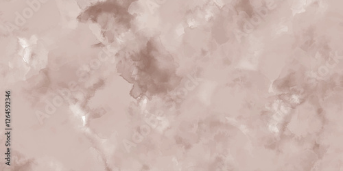 Elegant invitation with beautiful pink flower pattern, luxury marble texture.