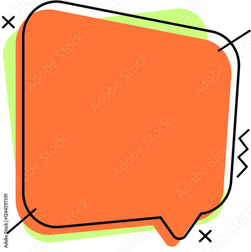 sale promotion banner advertising template text message label