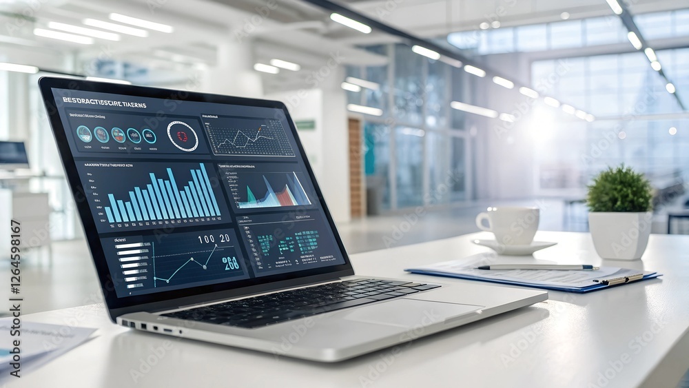 analytics dashboard of Key Performance Indicator (KPI) using Business Intelligence (BI) metrics to measure achievement versus planned target, person touching screen icon, and success. analytics dashboard of Key Performance Indicator (KPI) using Business Intelligence (BI) metrics to measure achievement versus planned target, person touching screen icon, and success.
