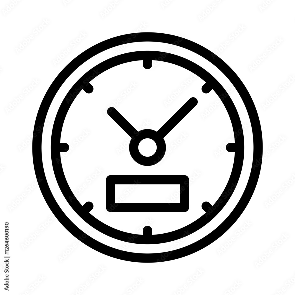 habit tracker line icon