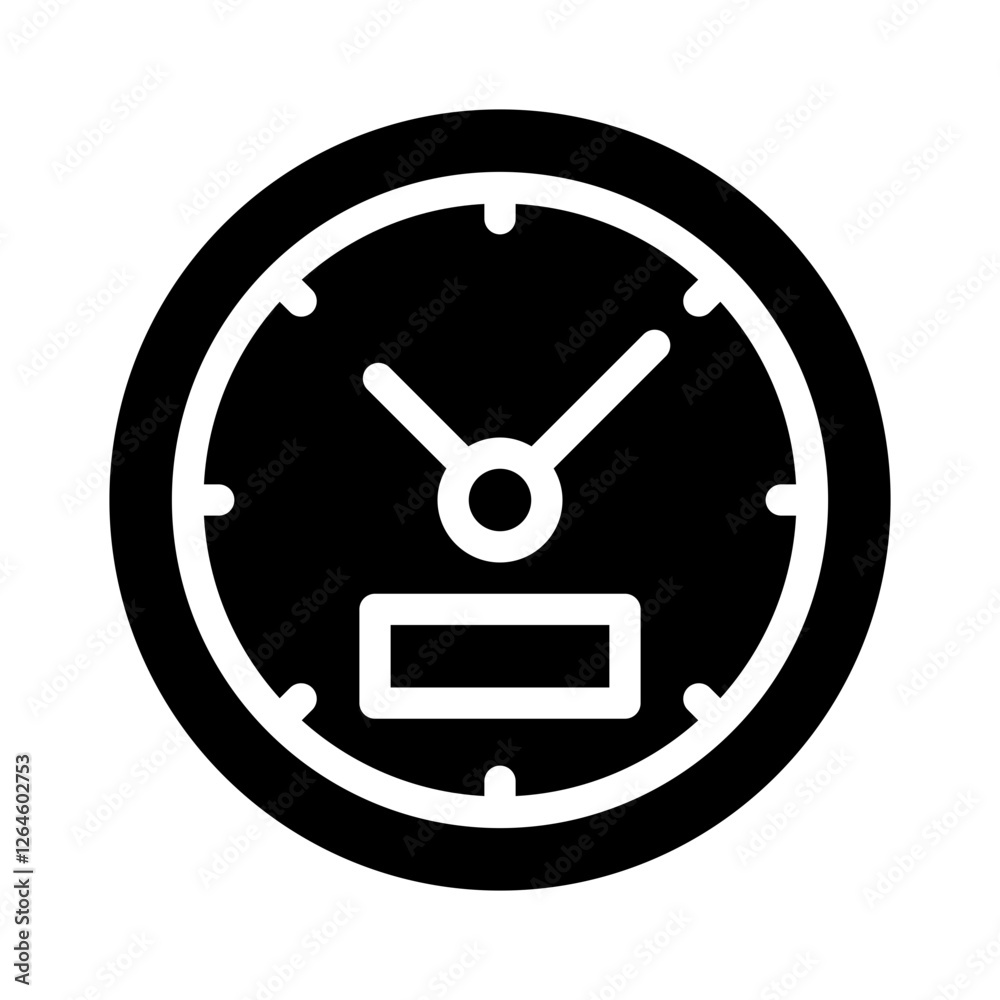 habit tracker glyph icon