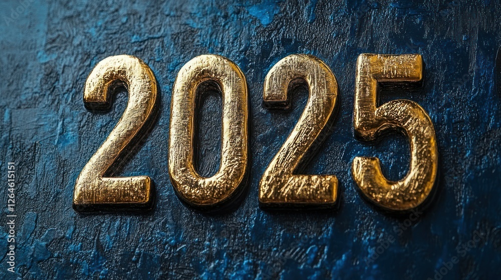 Golden 2025: A New Year's Greeting Golden 2025: A New Year's Greeting
