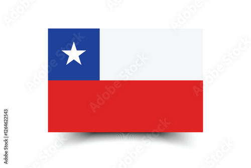 Free Download Chile flag official colors and proportion digital vector illustration. - GFXLoad