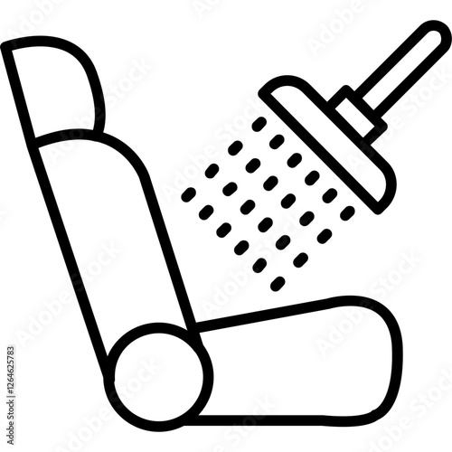 Car Seats Cleaning Vaccum Icon