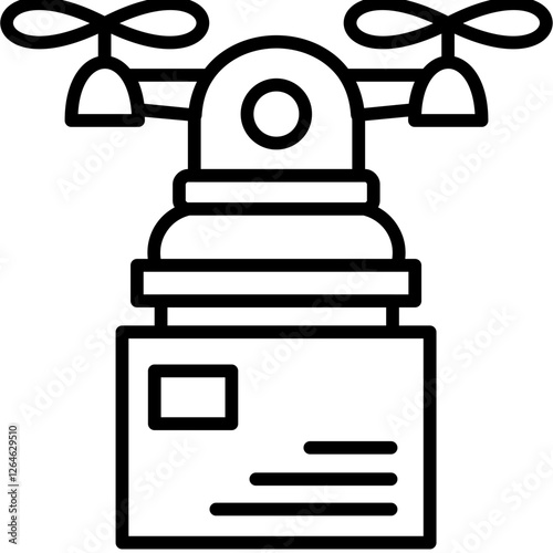 Quadrupter Delivery Icon