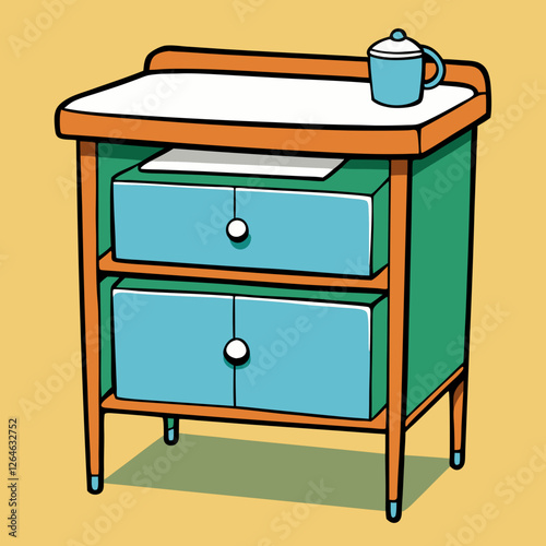vector illustration of furniture